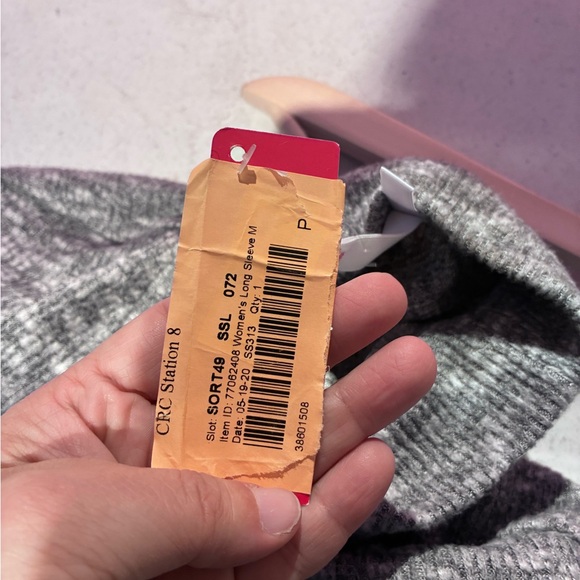 Xhilaration Gray Long Sleeve Dress - Picture 5 of 10